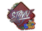 Наклейка | stavn (с блёстками) | Рио-2022