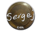 Sticker | sergej | Katowice 2019