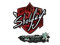 Sticker | shalfey (Glitter) | Antwerp 2022