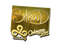 Sticker | shroud (Gold) | Cologne 2015