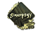 Sticker | sinnopsyy (Gold) | Rio 2022
