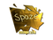 Sticker | spaze (Gold) | Cologne 2016