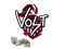 Sticker | volt (Glitter) | Paris 2023