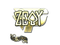 Sticker | zevy (Gold) | Paris 2023