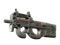 P90 | Красное барокко (Закалённое в боях)