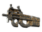 P90 | Desert Halftone (Battle-Scarred)