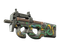 P90 | Emerald Dragon (Well-Worn)
