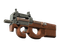 P90 | Leather (Battle-Scarred)