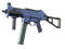UMP-45 | Indigo (Battle-Scarred)