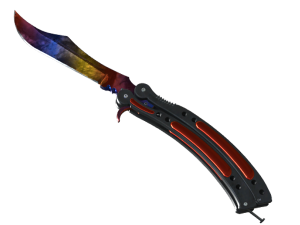 ★ Butterfly Knife | Marble Fade (Minimal Wear)