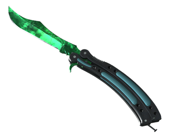 ★ Butterfly Knife | Gamma Doppler Emerald (Minimal Wear)