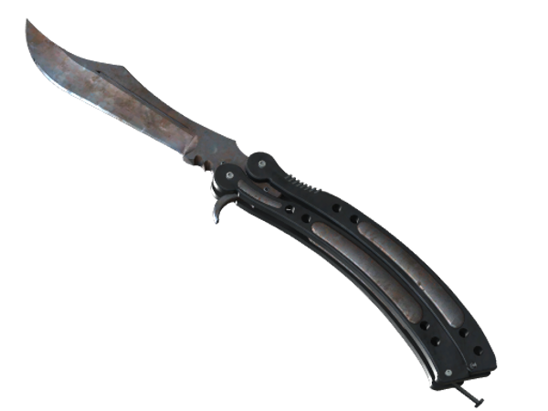 ★ Butterfly Knife | Rust Coat (Well-Worn)