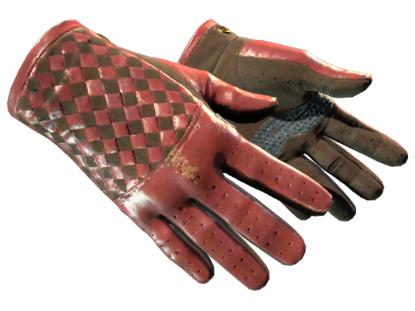 ★ Driver Gloves | Crimson Weave (Well-Worn)