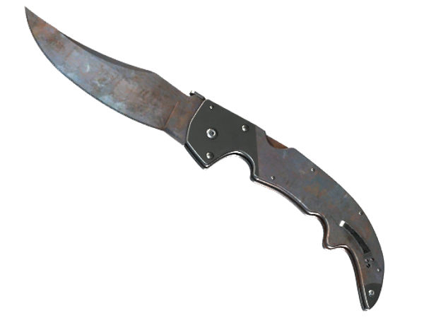 ★ Falchion Knife | Rust Coat (Well-Worn)