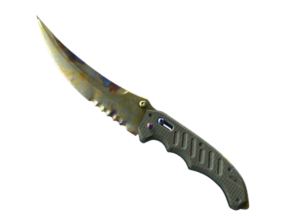 ★ Flip Knife | Case Hardened (Well-Worn)