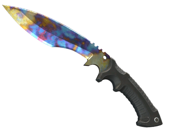 ★ Kukri Knife | Case Hardened (Well-Worn)