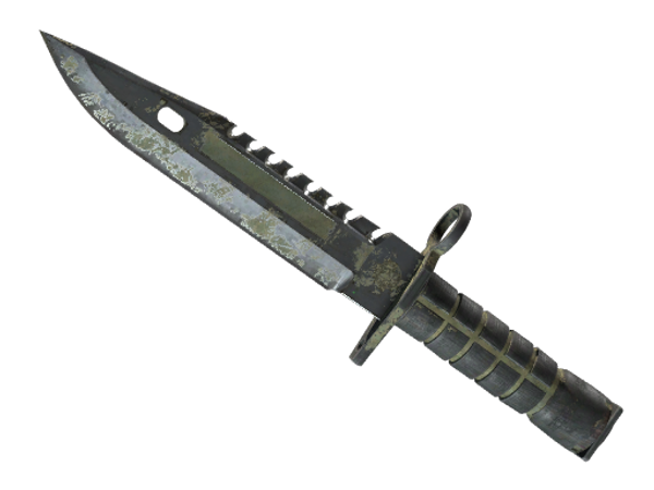 ★ StatTrak™ M9 Bayonet | Safari Mesh (Battle-Scarred)