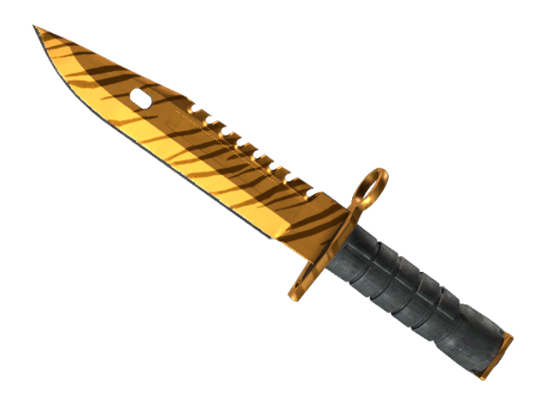 ★ StatTrak™ Штык-нож M9 | Зуб тигра (Прямо с завода)
