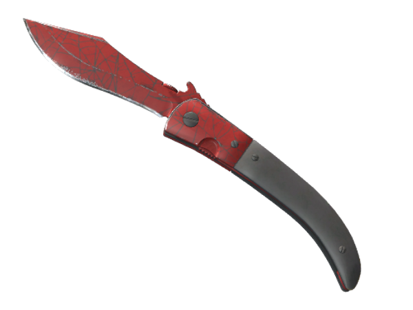 ★ StatTrak™ Navaja Knife | Crimson Web (Well-Worn)