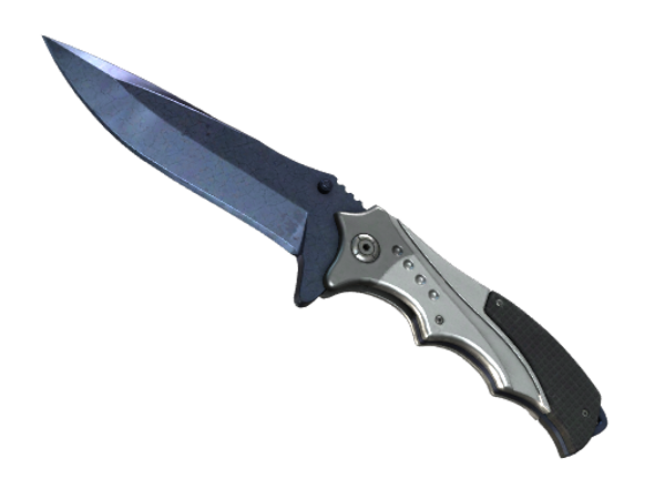 ★ StatTrak™ Nomad Knife | Blue Steel (Battle-Scarred)