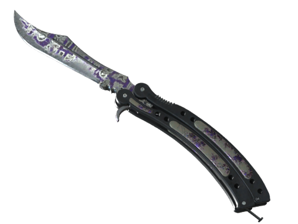 ★ StatTrak™ Butterfly Knife | Freehand (Battle-Scarred)