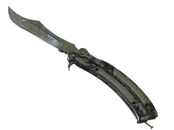 ★ StatTrak™ Butterfly Knife | Safari Mesh (Battle-Scarred)