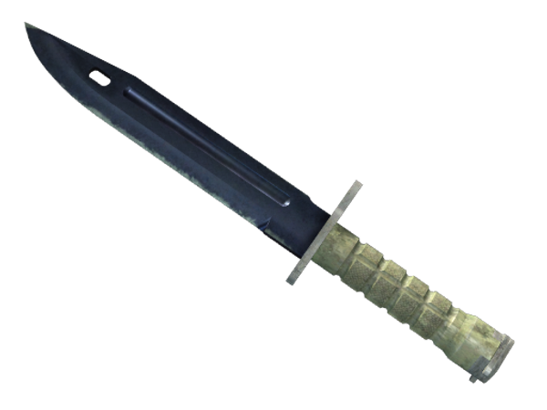 ★ StatTrak™ Bayonet | Blue Steel (Battle-Scarred)