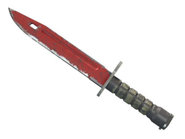 ★ StatTrak™ Bayonet | Crimson Web (Well-Worn)