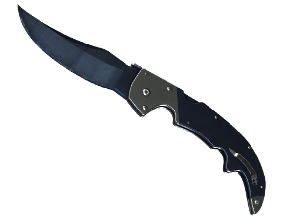 ★ StatTrak™ Falchion Knife | Blue Steel (Battle-Scarred)