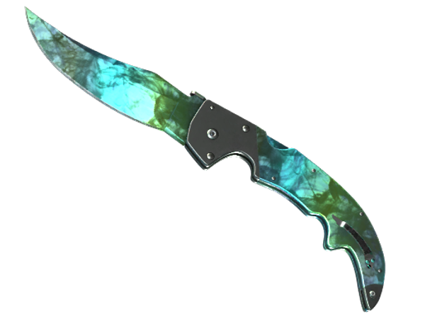 ★ StatTrak™ Falchion Knife | Gamma Doppler Phase 4 (Factory New)