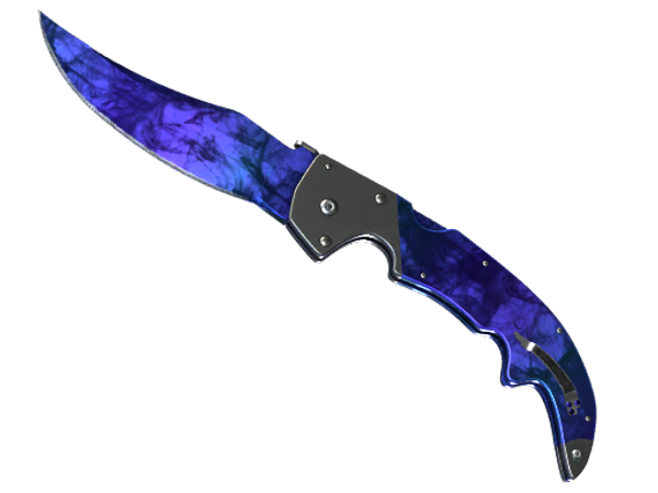 ★ StatTrak™ Falchion Knife | Doppler Sapphire (Minimal Wear)