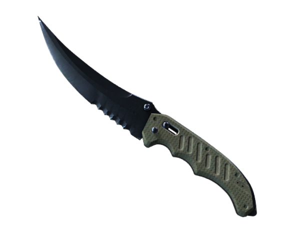 ★ StatTrak™ Flip Knife | Blue Steel (Field-Tested)