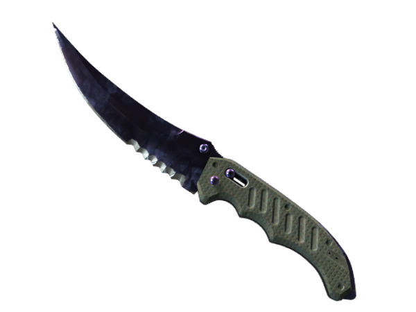 ★ StatTrak™ Flip Knife | Doppler Black Pearl (Factory New)