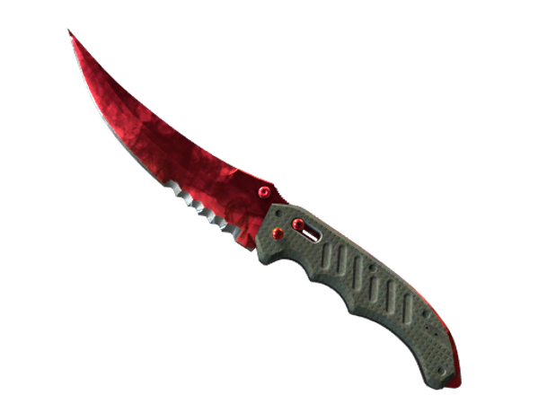 ★ StatTrak™ Flip Knife | Doppler Ruby (Factory New)