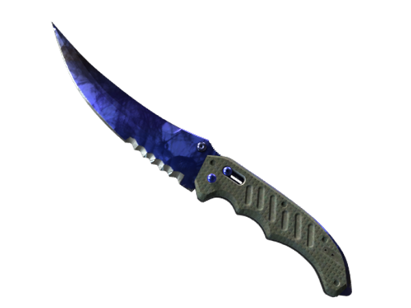 ★ StatTrak™ Flip Knife | Doppler (Minimal Wear)
