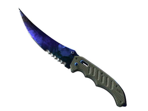 ★ StatTrak™ Flip Knife | Doppler Phase 3 (Minimal Wear)