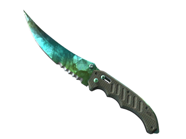 ★ StatTrak™ Flip Knife | Gamma Doppler Phase 4 (Factory New)
