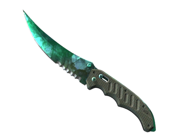 ★ StatTrak™ Flip Knife | Gamma Doppler Phase 2 (Factory New)