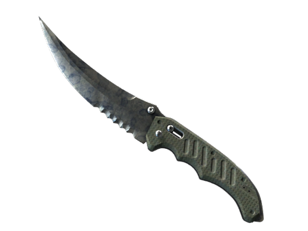 ★ StatTrak™ Flip Knife | Stained (Well-Worn)