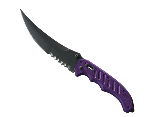 ★ StatTrak™ Flip Knife | Ultraviolet (Factory New)