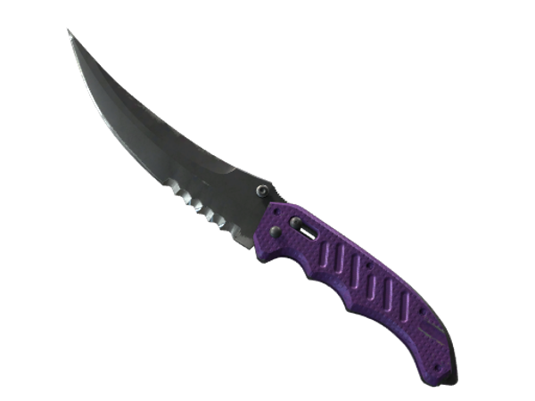 ★ StatTrak™ Flip Knife | Ultraviolet (Field-Tested)