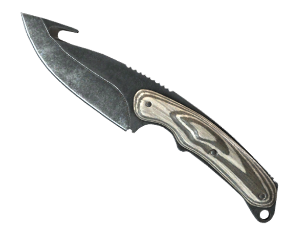 ★ StatTrak™ Gut Knife | Black Laminate (Minimal Wear)