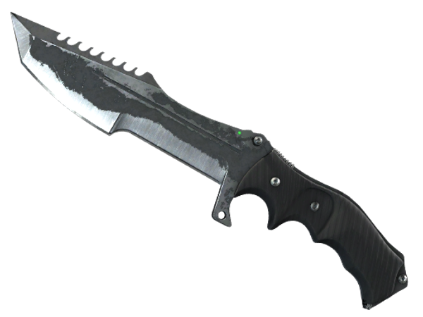 ★ StatTrak™ Huntsman Knife | Night (Battle-Scarred)
