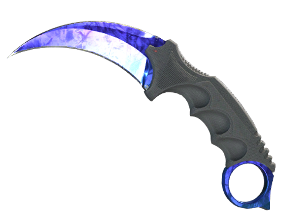 ★ StatTrak™ Karambit | Doppler Sapphire (Minimal Wear)