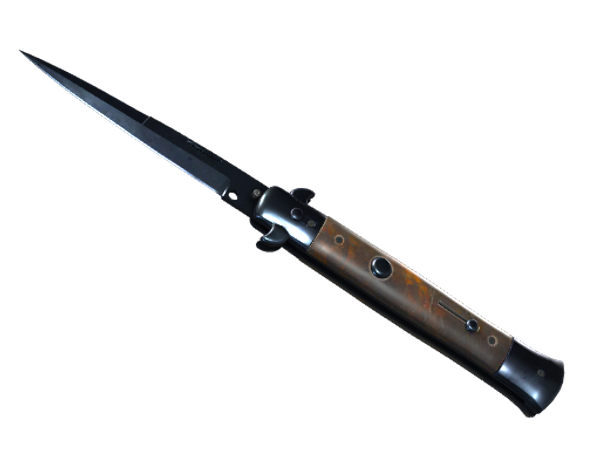 ★ StatTrak™ Стилет | Вороненая сталь (После полевых испытаний)