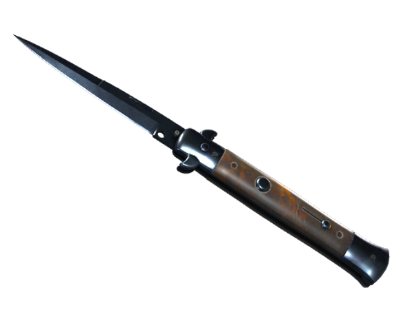★ StatTrak™ Stiletto Knife | Blue Steel (Minimal Wear)