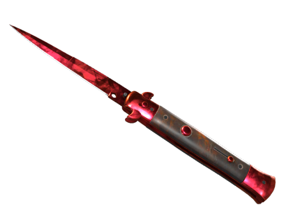 ★ StatTrak™ Stiletto Knife | Doppler Ruby (Factory New)