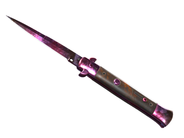★ StatTrak™ Stiletto Knife | Doppler Phase 2 (Minimal Wear)