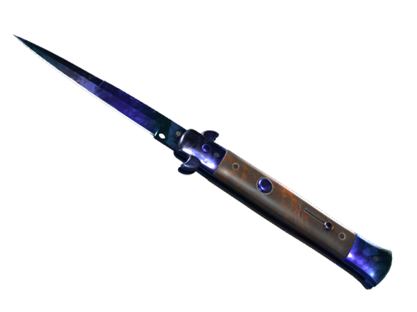 ★ StatTrak™ Stiletto Knife | Doppler Phase 3 (Minimal Wear)