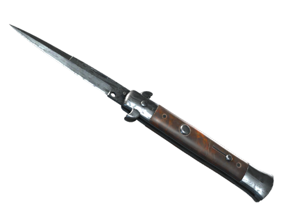 ★ StatTrak™ Stiletto Knife | Damascus Steel (Field-Tested)